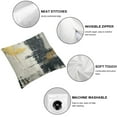 thumbnail image 4 of Acheng Throw Pillow Covers Home Decor Set of 2 Abstract Black Gold Painting Pillow Cases Decorative Outdoor Cushion Couch Sofa Pillowcases White, 4 of 6
