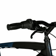 Hyper Bicycles 700c Mens Spin Fit Hybrid Bike, Adults Ages 14+, Black/Blue