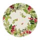 thumbnail image 2 of Mantel individual redondo de muñeco de nieve navideño | Decoración navideña | Mantel individual aislante y resistente al calor | Lino sintético | Redondo de 35,5 cm | Decoración para cenas navideñas, 2 of 5