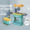 thumbnail image 3 of Outils de Simulation Jouet 37 Pcs/ensemble Mini Chariot de Rangement Durable Jouet pour Enfants Cadeaux, 3 of 6