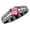 Black, variant on 1.7 Carat 14K Black Gold Gorgeous Channel & Pave Set Graduating Round Designer Diamond Engagement Ring w/a 1 Carat Natural Pink Sapphire Center (Heirloom Quality) Size: 5