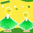 thumbnail image 5 of Elainilye Sunflower Porch Goose Outfits, Summer Goose Outfit Headpiece Glasses Skirt, Porch Clothes Courtyard Outfit, for Lawn Goose Outdoor Garden Yard Patio, 5 of 8