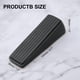 thumbnail image 2 of Uxcell 4 Sets Fuertes Topes de Puerta con Soporte Adhesivo y Protectores, Negro, 2 of 7