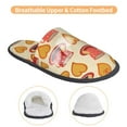 thumbnail image 3 of Fotbe Cups of Tea Pantuflas Peludas para Mujer con Estampado, Zapatillas de Peluche, Zapatos de Invierno para Casa, Uso Interior y Exterior-Large, 3 of 8