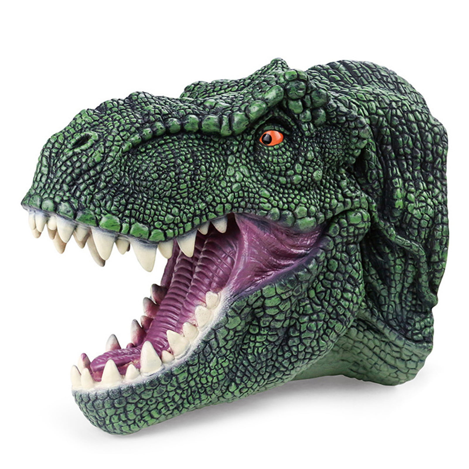 Simulation Tyrannosaurus Rex Dinosaur Soft Hand Puppet Gloves Kids Toys Gift SP 