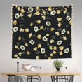thumbnail image 2 of Bingfone Polyester Fabric Tapestry Daisy Wall Hanging Tapestry,Daily Decorative Tapestry for Bedroom Living Room Dorm 60L x 51W Inches, 2 of 7