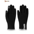 thumbnail image 3 of Spencer 1 Pair Womens Winter Warm Texting Gloves With Sensitive Touch Screen Thermal Soft Fleece Lined Windproof Ski Gloves (Black), 3 of 8