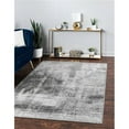thumbnail image 1 of Unique Loom 3141624 7 x 10 ft. Rainier Sofia Rectangular Rug, Gray, 1 of 2