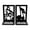 Note B222, variant on 2Pcs Book Ends for Shelves Hollowed Musical Note Metal Bookends Heavy Duty Book End Decorative Book Stoppers for Shelves