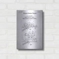 thumbnail image 3 of Luxe Metal Art 'Scope mount base Blueprint Patent White' Acrylic Glass Wall Art, 12"x16", 3 of 9