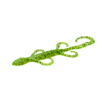 Zoom Mini Lizard 4'' Chartreuse Pepper 15pk