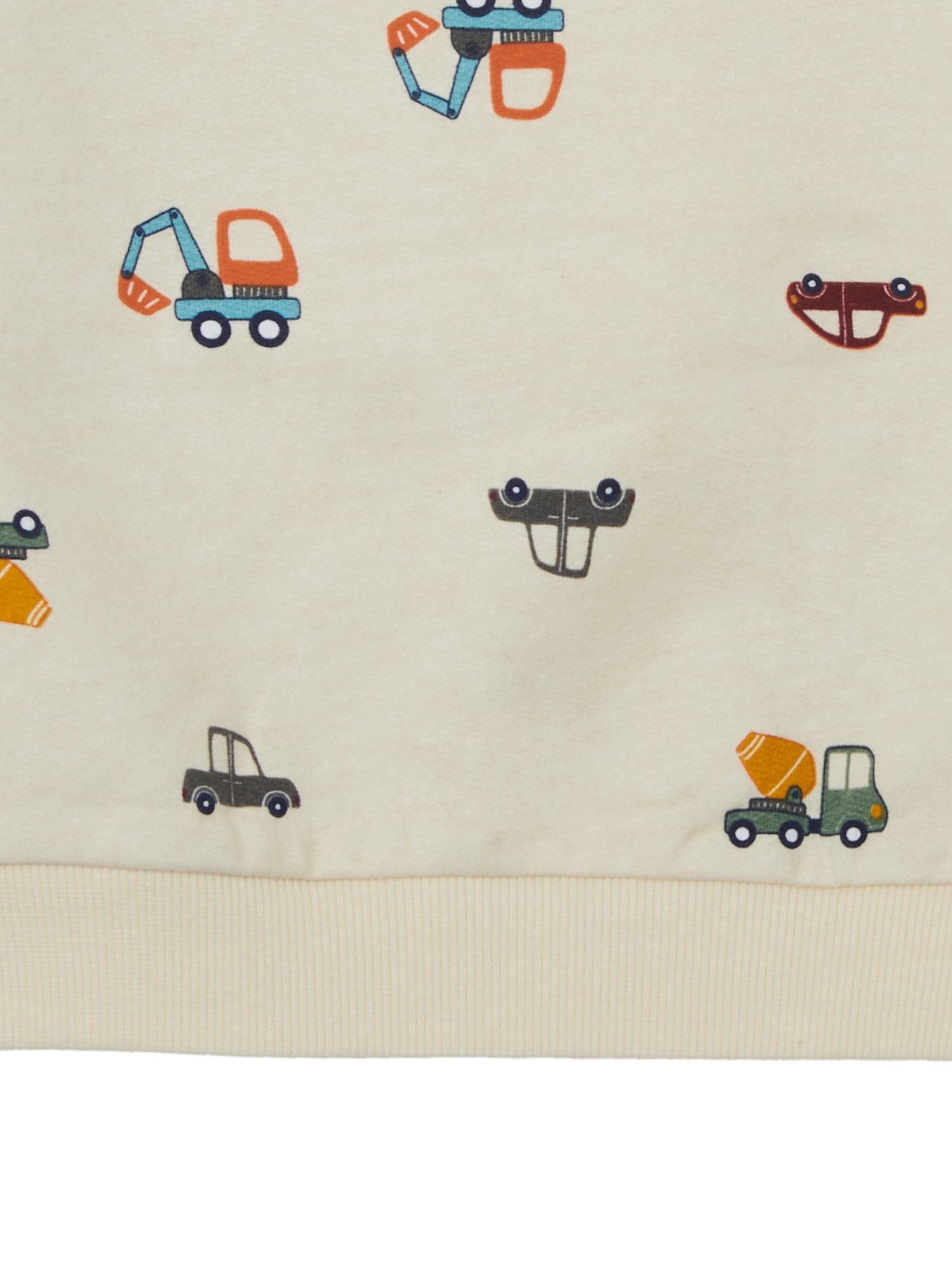Wonderluxe Baby Boys' Long Sleeve Fleece Sweatshirt and Jogger, 3-Piece Set, Sizes 0-3M-24M