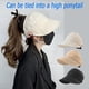 thumbnail image 5 of Sombrero para con Ala Grande Vacía para Mujer, Protección UV para Exteriores, Sombrero para con Ala y para Mujer, y Negro, 5 of 5
