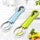 thumbnail image 4 of Juego de cucharas para melón, recogedor de frutas multifuncional de acero inoxidable, removedor de semillas, cortador de sandía para excavar, separador de pulpa, rebanador de frutas, 4 of 8