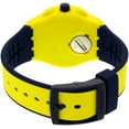 thumbnail image 3 of Swatch Men's Chrono Plastic SUSJ401 Yellow Silicone Quartz Dress Watch, 3 of 3