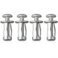 thumbnail image 4 of Expansion Screw, Pack Of 20 Petal Nuts with Screw Petal Shape Metal Nut Petal 20Pcs M4*20, 4 of 9
