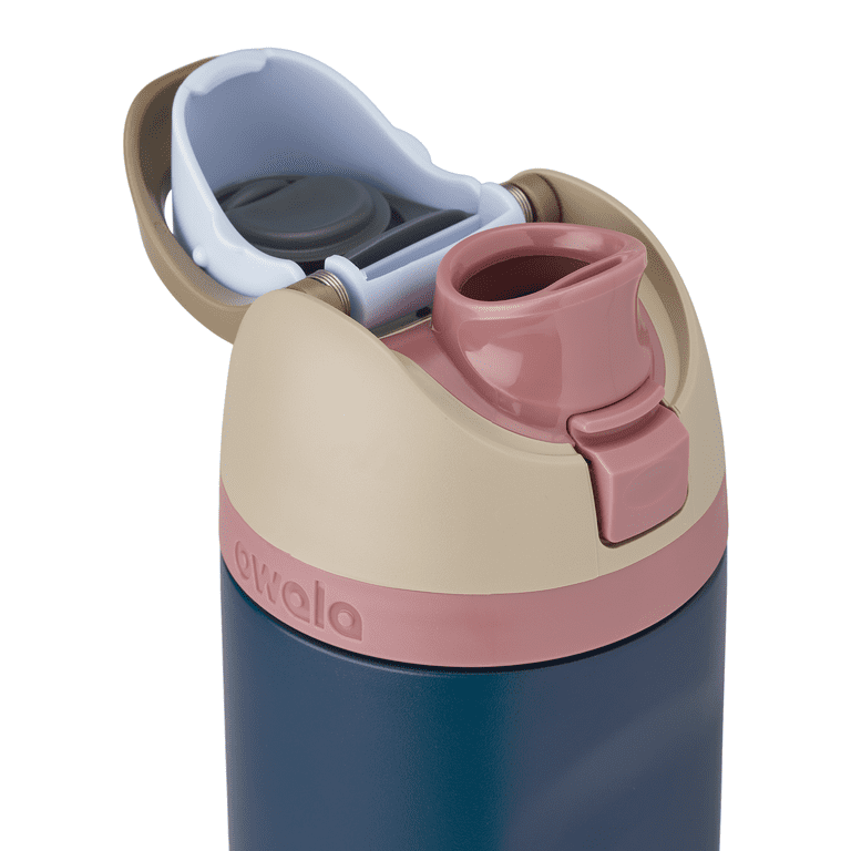 Owala FreeSip Stainless Steel Water Bottle, 24oz, Sleepy Skies