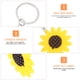 thumbnail image 2 of FELTECHELECTR 12 llaveros de girasol de aleación, adornos colgantes para llaves, regalo para festivales., 2 of 7