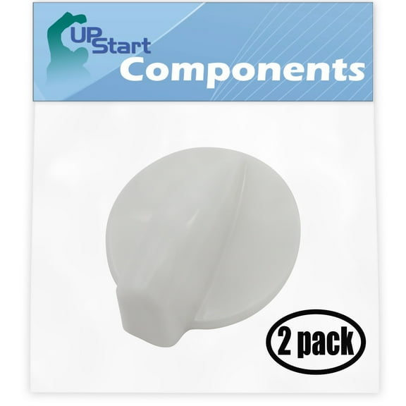 2 Pack Replacement Dryer Timer Knob WP8181949 for Whirlpool GHW9250MW1 Residential Washer