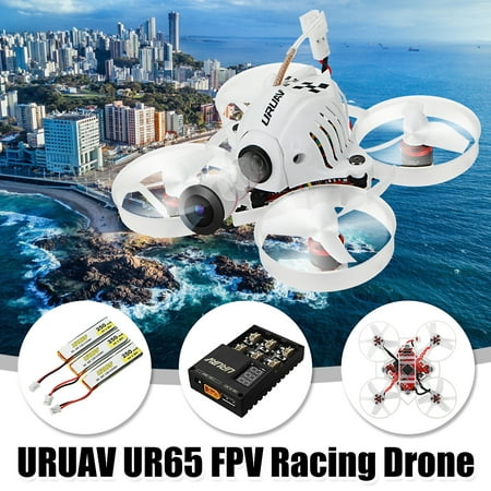 URUAV URUAV UR65 65mm FPV RC Racing Drone Quadcopter BNF Crazybee F3 Flight Controller OSD 5A RC Toy Children (Quadcopter Best Flight Controller)