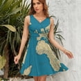 thumbnail image 7 of World Political Map with Countries, Cities Roads Lakes And Rivers Sundress Sleeveless Dress Summer Women Clothes Dress for Women Dresses, 7 of 7
