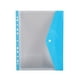 thumbnail image 2 of Bolsa Transparente para Carpetas de Hojas Sueltas A4 | Bolsa de Plástico con 11 Orificios | Organizador de Documentos Multicolor con Cierre a Presión | Carpeta de Oficina Resistente para Recibos, Fac, 2 of 6