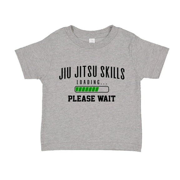 Jiu Jitsu Skills Loading Please Wait Toddler T-Shirt 2T Athletic Heather