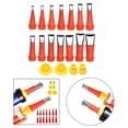 thumbnail image 3 of 18 Pcs Applicateur de Buse de Calfeutrage Outils de Finition de Colle Transparent, 3 of 8