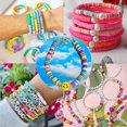 thumbnail image 5 of 4810pcs Clay Flat Beads Polymer Clay Beads 20 Colours 6mm Round Clay Spacer Beads Heishi Clay Beads For Jewellery, 5 of 5