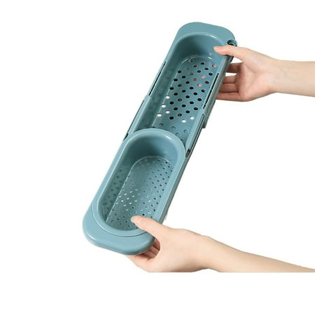 

Storage Rack Retractable Drain Rack Filter Pool Washing Vegetables Drain Basket