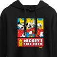 thumbnail image 3 of Disney - Firefighter Mickey & Friends - To The Rescue - Juniors Cropped Pullover Hoodie, 3 of 5
