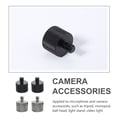 thumbnail image 3 of unbranded 4Ud Adaptador Para Micrófono De Tornillo 1 Cuarto A 5 Octavos Para Soportes Y Trípodes, 3 of 8