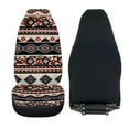 thumbnail image 4 of Binienty Aztec West Car Seat Cover Full Set of 2 Car Seat Covers Dog in Car Seat Cushion Universal Auto Front Seats Protector Fits for Car SUV Sedan Truck Chairs Vans Auto, 4 of 7