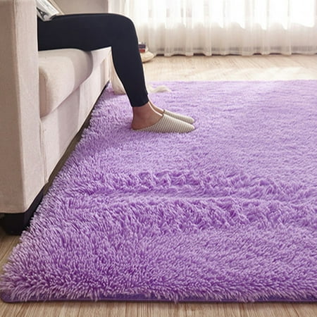 Rugs Carpets For Sale Wedlies Soft Fluffy Area Rugs Anti-skid Carpet Floor Mat for Living Room Bedroom Diningroom Home Decor ()