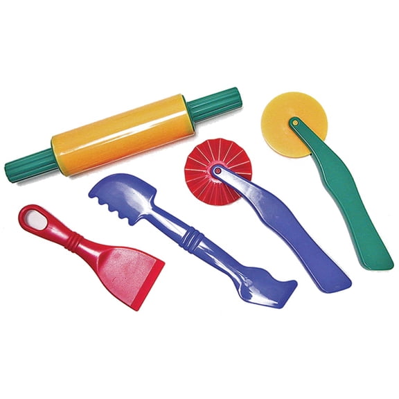 Creativity Street Dough Tools 5/Pkg-