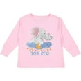 thumbnail image 3 of Inktastic Big Sis Cute Elephants with Moon and Stars Girls Long Sleeve Toddler T-Shirt, 3 of 5