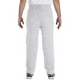 thumbnail image 2 of Gildan Mens Heavy Blend Sweatpants, XL, Ash, 2 of 4