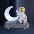 thumbnail image 1 of Astronaut Wireless Speaker with LED Luminous Moon, 1 of 6