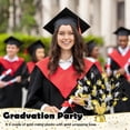 thumbnail image 6 of 2026 Graduation Table Decorations - Silver, Black and Gold Graduation Decorations Table Centerpieces Table Decor for Graduation Party Celebration Tableware Ornaments,1Pcs, 6 of 9