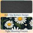 thumbnail image 4 of Daisy Square Non-Slip Rubber Bottom Printed Desk Mat Mouse Mat Gaming Mousepad Desk Pad - 8.3x9.8 Inch, Suitable for Office and Gaming, 4 of 6