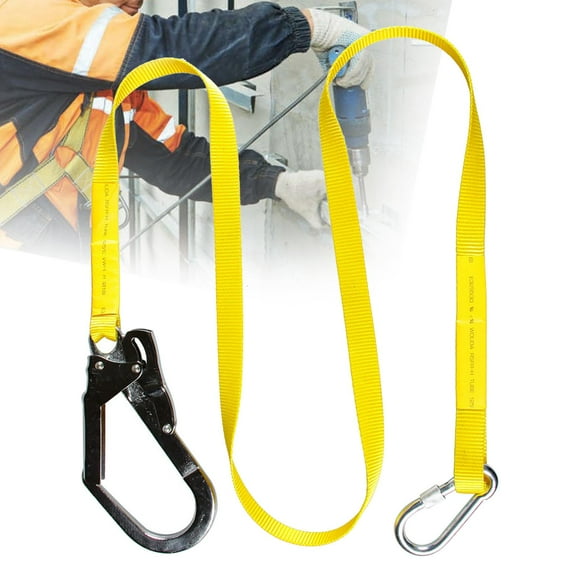 Colaxi Polyester Strap for Fall Protection Harness Lanyard for Arborist