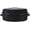 Black, variant on 15-Inch Covered Oval Roaster, 10 Lb Capacity - Enamel Steel Cookware, Dishwasher Safe & PFOA-Free, Even Heat Distribution for Roasting Poultry, Meat, or Vegetables (Speckled Black)