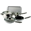 Farberware 10pc Stainless Cookware Set