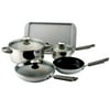 Farberware 10pc Stainless Cookware Set