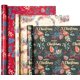 thumbnail image 2 of Rollo de Papel de Regalo Navideño WRAPAHOLIC 3 Rollos 43x305 cm, 2 of 8