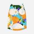 thumbnail image 6 of LNWH Abstract Floral Oranges Art Pattern Dog Clothes, Breathable Warm Cotton Pet Clothes XX-Large, 6 of 8