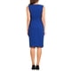 thumbnail image 3 of Vestido elegante sin mangas para mujeres Inspire Chic, vestido ajustado tipo lápiz en azul real, 3 of 6