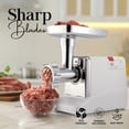 thumbnail image 4 of Alpine Cuisine Stainless Steel Electric Meat Grinder 1000W with UL Approval, High Capacity Meat Tray Blade Sausage Stuffer Maker Meat Claws, Food Meat Grinder for Home Kitchen Use & Easy to Clean, 4 of 7