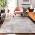 thumbnail image 7 of Addison Rugs Mayfield Premium Machine Washable Transitional Geometric Gray Rectangle Rug, 10' X 14' Machine Washable Transitional Geometric Gray Oversized Sherpa Throw Blanket, 7 of 7