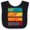 Black and White, variant on Inktastic Rock Climbing Eat Sleep Rock Climb Repeat Boys or Girls Baby Bib